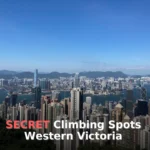 Victoria Peak with a body of water in the background