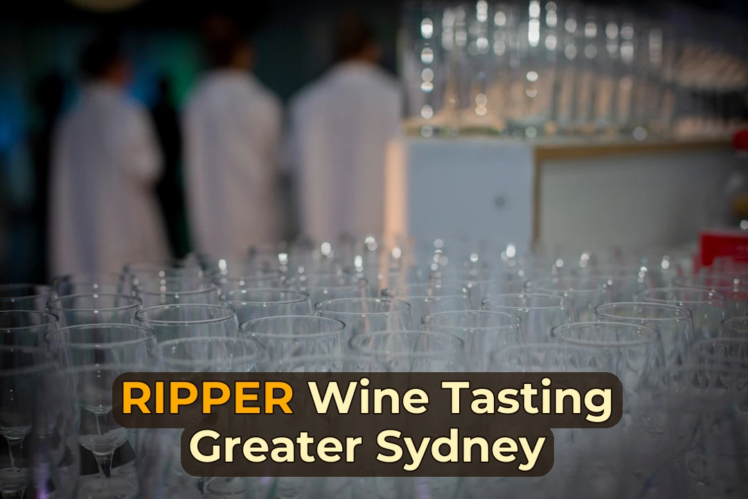 a bunch of wine glasses sitting on top of a table