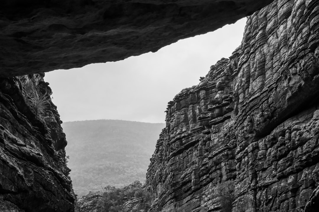 The Morning Mist Clears Over Halls Gap – Grampians is Back Open! 🏔️