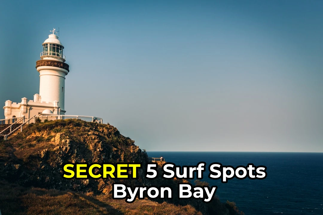 🤫 Ever wanted to surf without the crowds? My top 5 secret surf spots in Byron Bay – ranked!