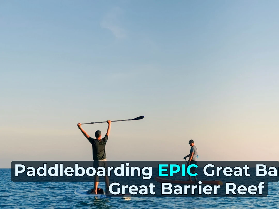 man and woman standing on blue surfboard during daytime