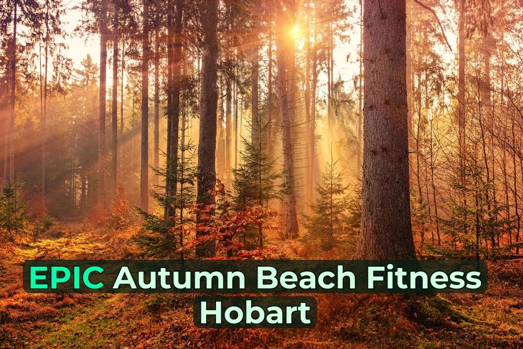 🍂 Autumn Beach Fitness in Hobart: Weather & Tips! 🌊